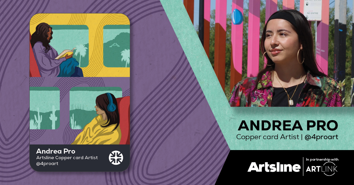 Tap into art with a new Copper card featuring local artist Andrea